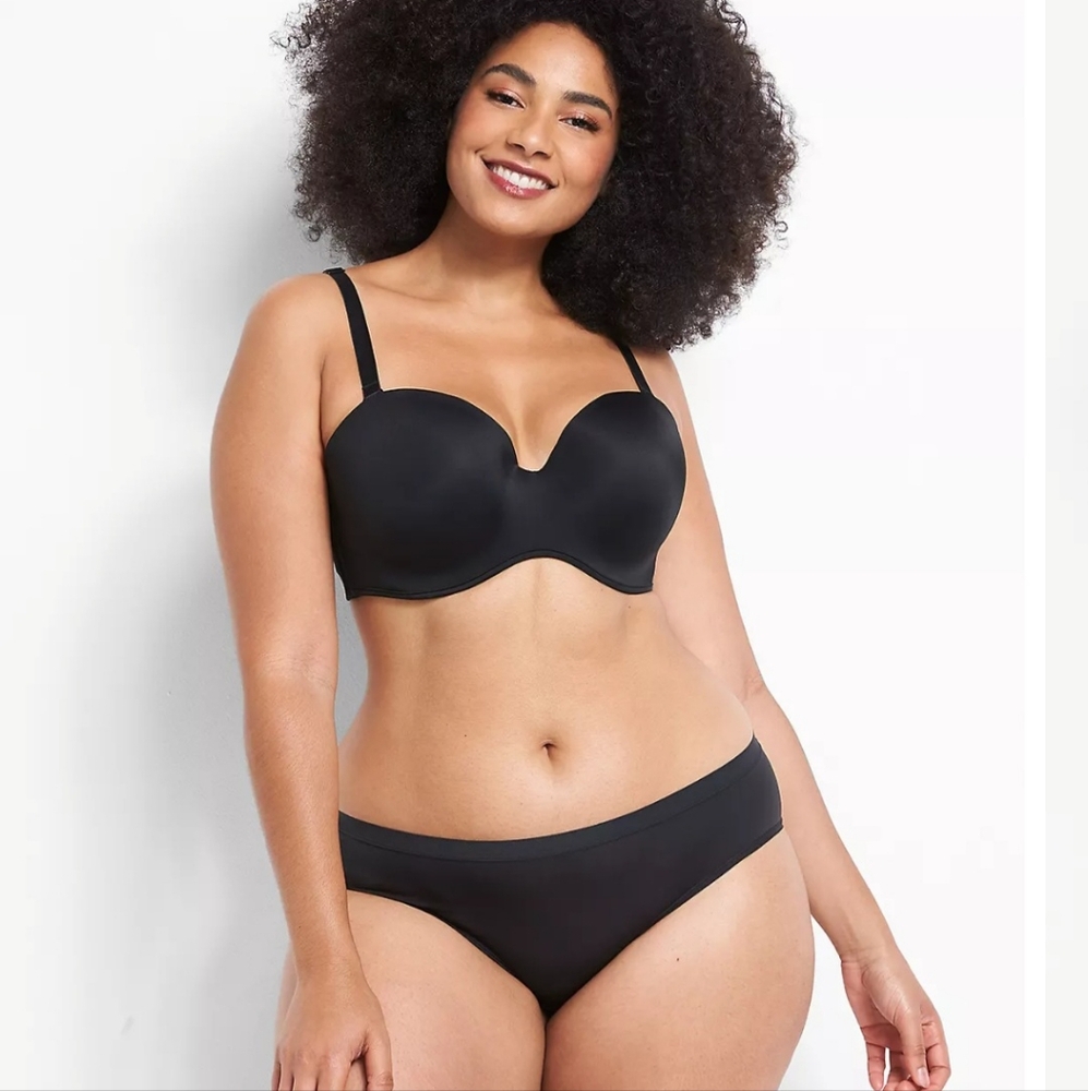 Lane Bryant Multi-Way Boost Strapless Bra 38C